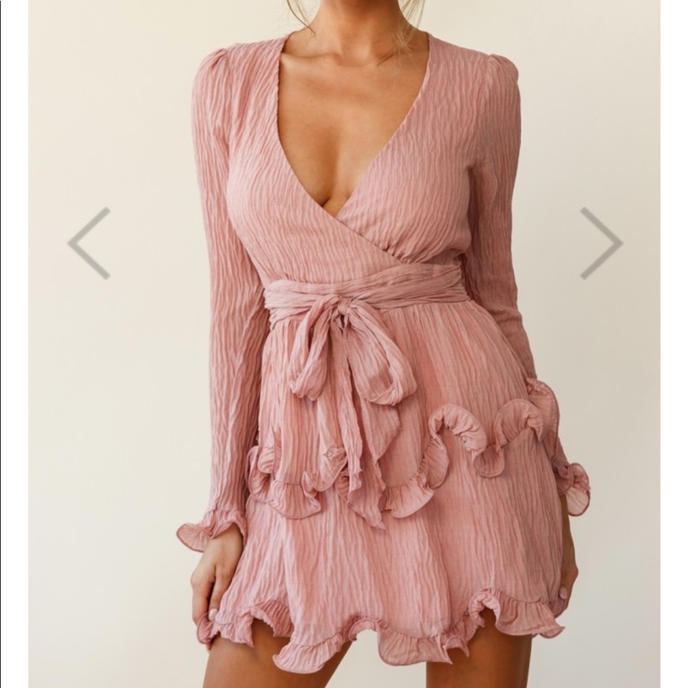 Selfie Leslie Pink Dress